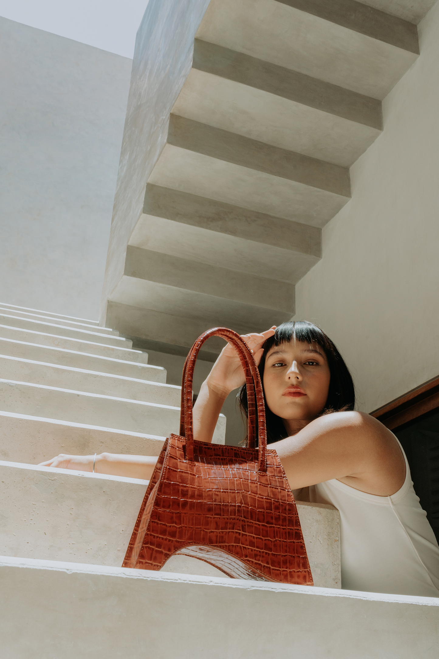 The Minué Bag Cognac