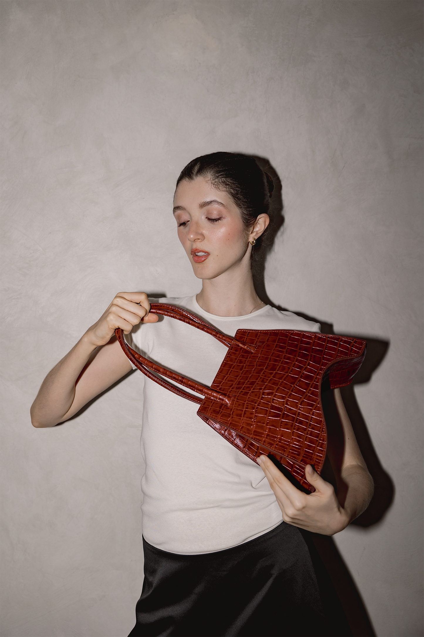 The Minué Bag Cognac