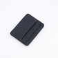 The Card Case Croco Black