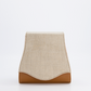 The Fedra Bag Canvas Canela