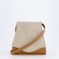 The Fedra Bag Canvas Canela