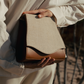 The Fedra Bag Canvas Canela