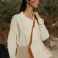 The Fedra Bag Canvas Canela