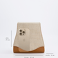 The Fedra Bag Canvas Canela
