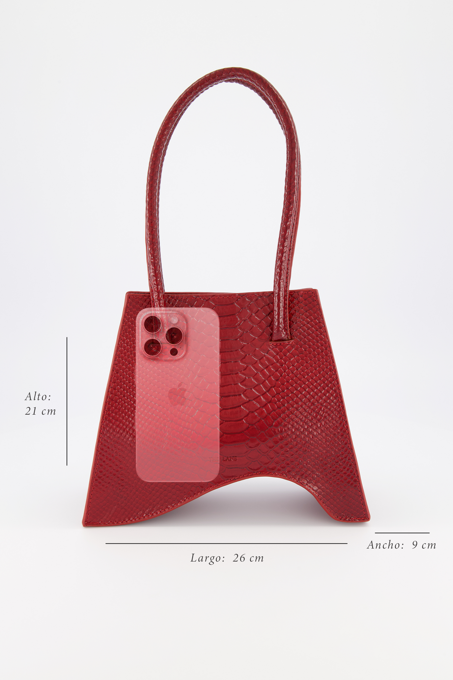 The Minué Bag Carmín
